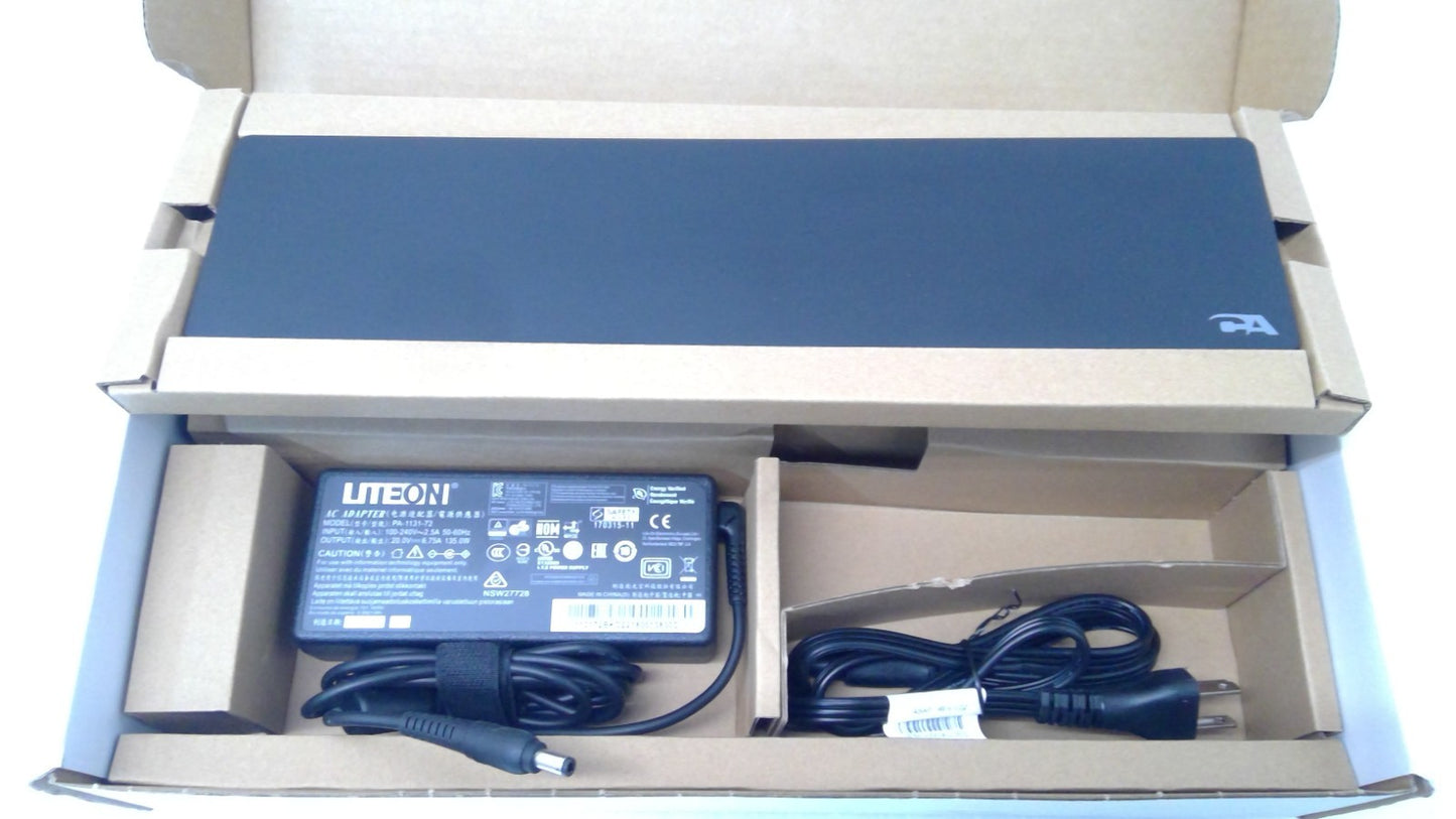 Cyber Acoustics DS-2000 USB-C Laptop Docking Station Dual 4K HDMI DP Ethernet