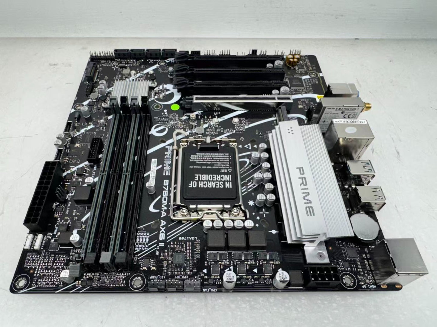 ASUS Prime B760M-A AX6-II LGA1700 (Intel 12th&13th&14th Gen) DDR5 WIFI MB *READ*