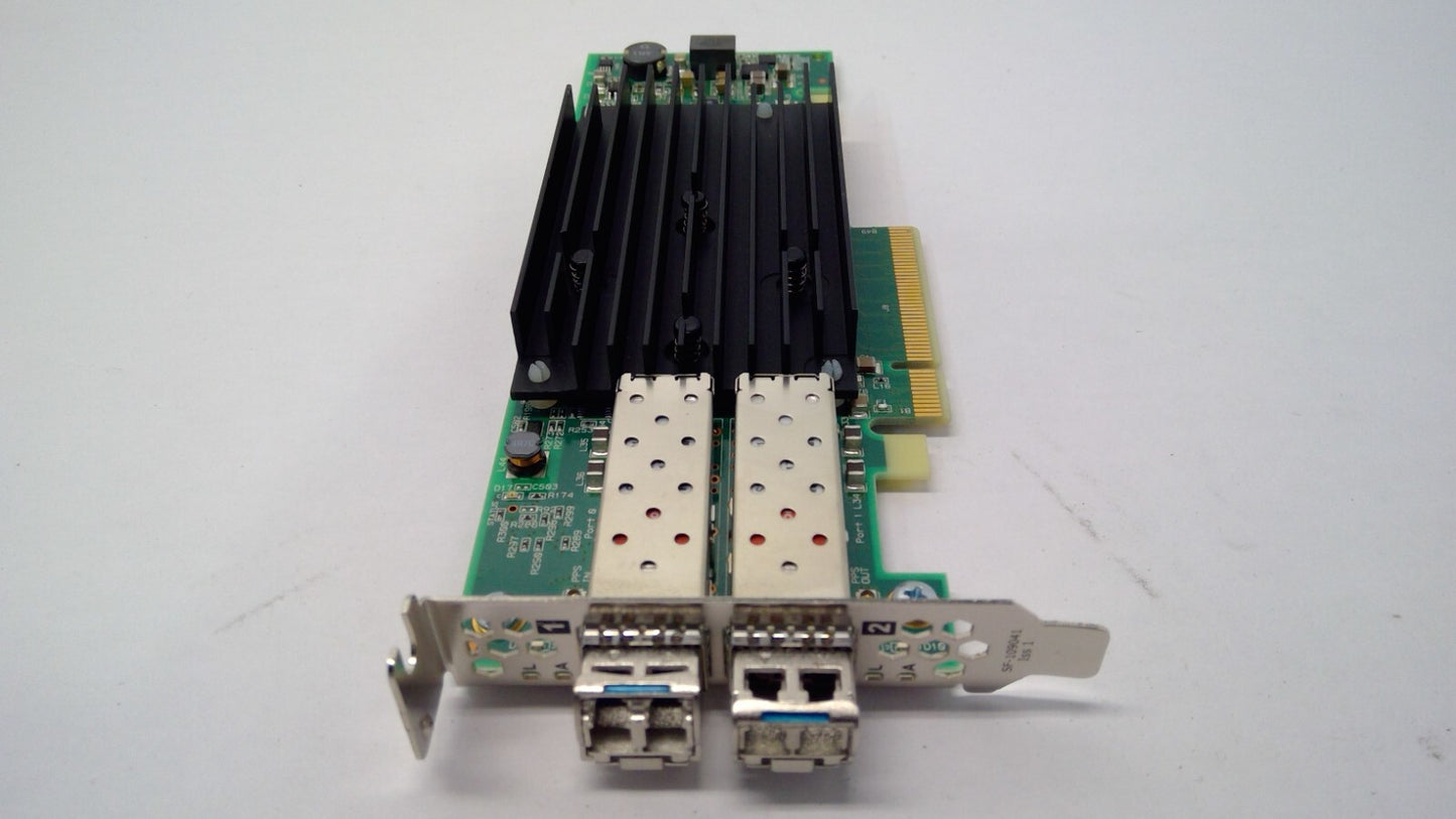 SolarFlare SF10-050020 (SR203) Dual Port 10GbE PCI-E NIC - Half Height w/2 SFP