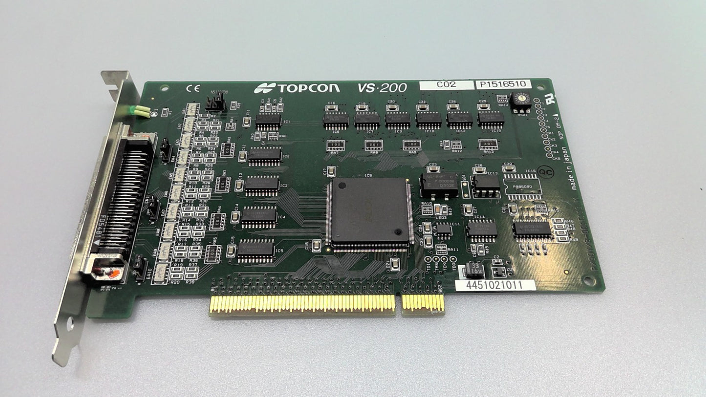 TOPCON VS-200 PCI Interface/Data Acquisition Card P1516510 004-2703