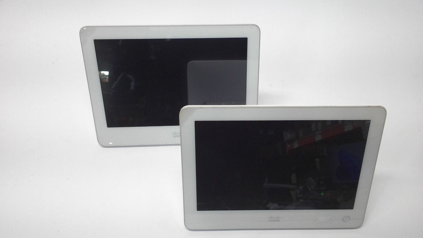 X2 Cisco TelePresence Touch 10 Control Unit TTC5-09 PoE 10.1" Touchscreen Displa