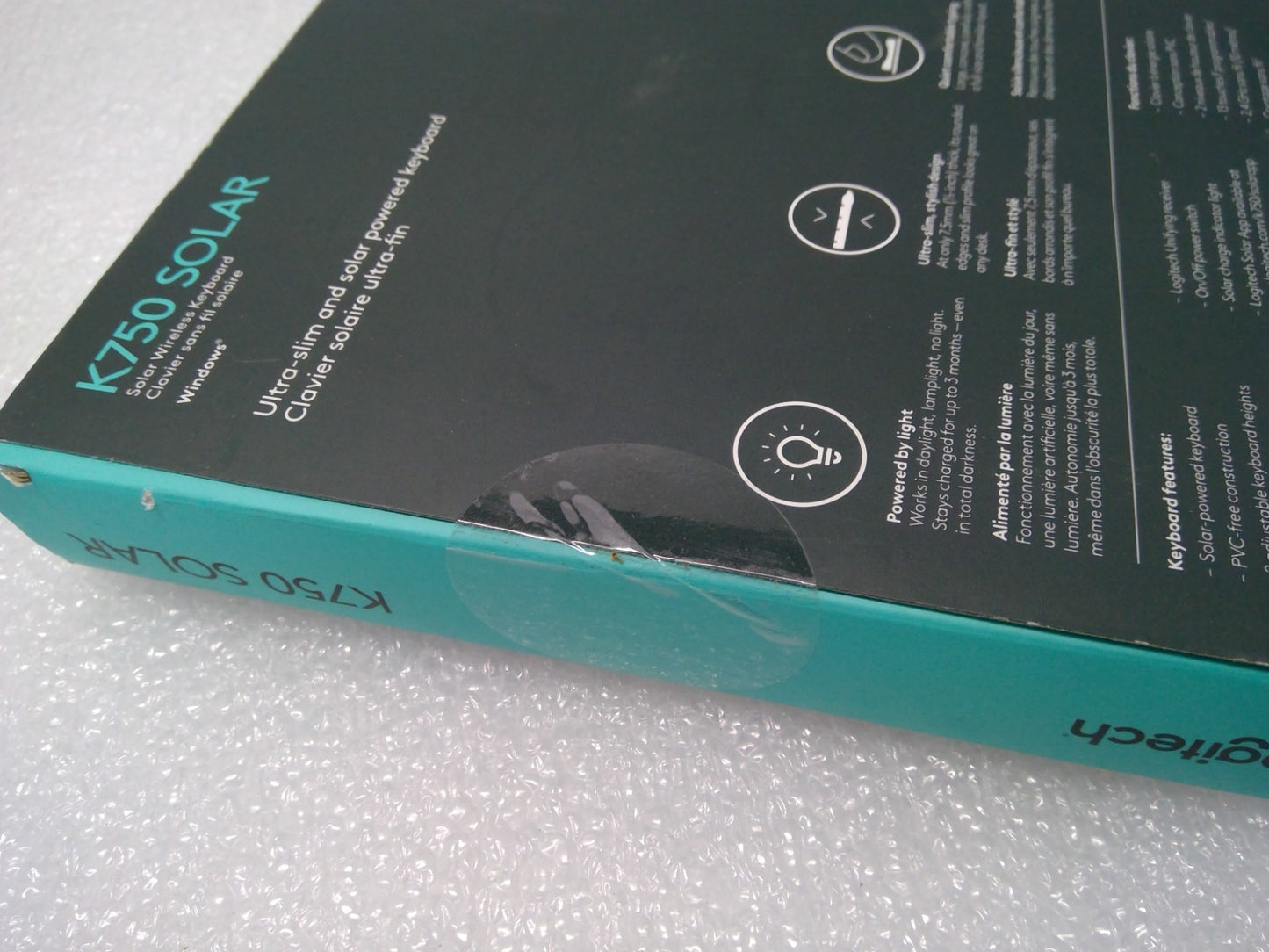 Logitech K750 SOLAR 920-002912 Wireless Keyboard