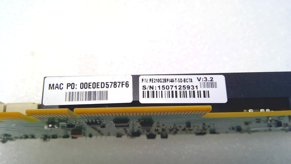 Silicom PE210G2BPI40-T-SD-BC7A Dual Port 10GbE RJ45 Bypass NIC Intel X540 LP