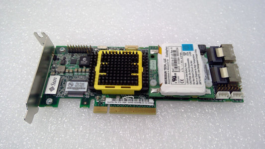 SUN CONTROLLER 375-3536-04 R50 256MB 8PORT SAS RAID PCIE BAT-00014-01 LOW PROFIL