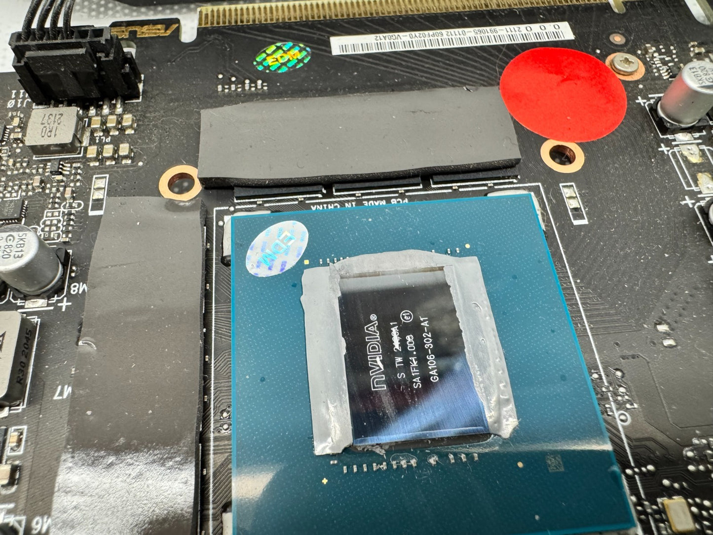 *For Parts* ASUS Phoenix RTX 3060 12GB VGA CARD PH-RTX3060-12G/VGA CARD