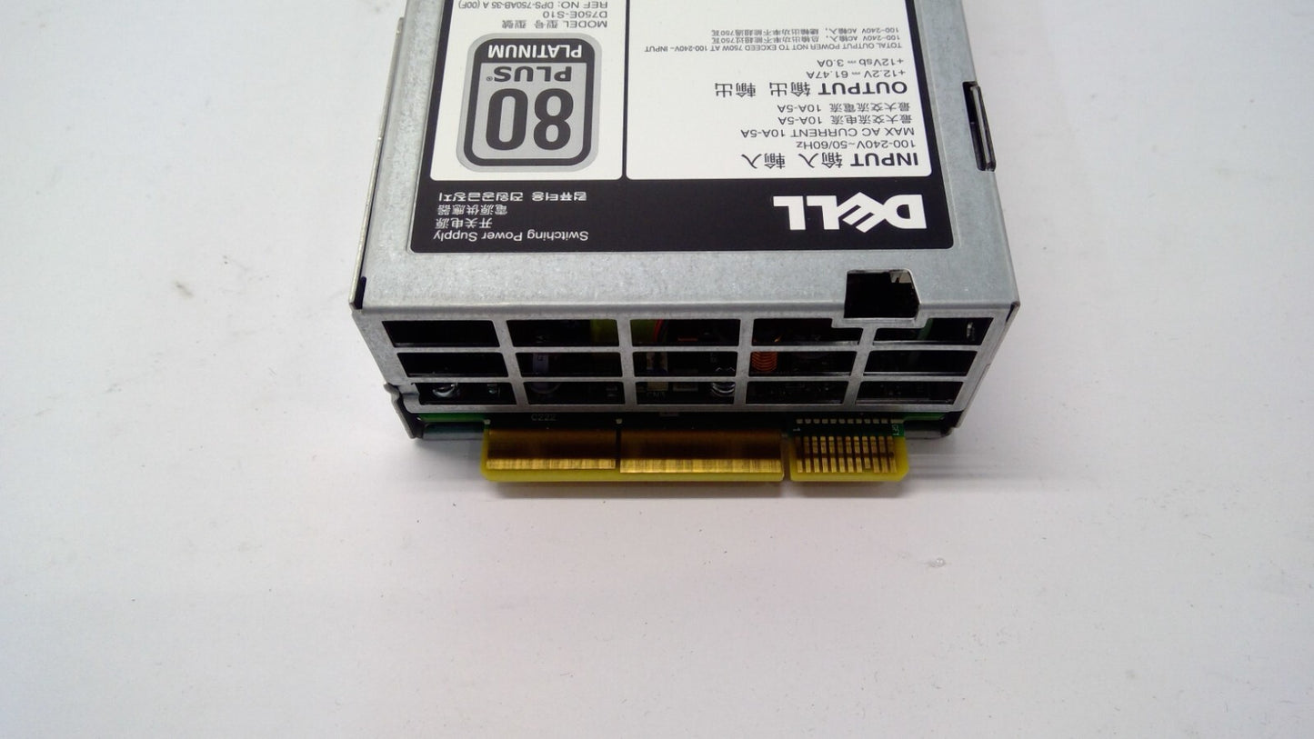 Dell R17R1 0R17R1 750W EPP AC D750E-S10 Airflow Ethernet S series power supply