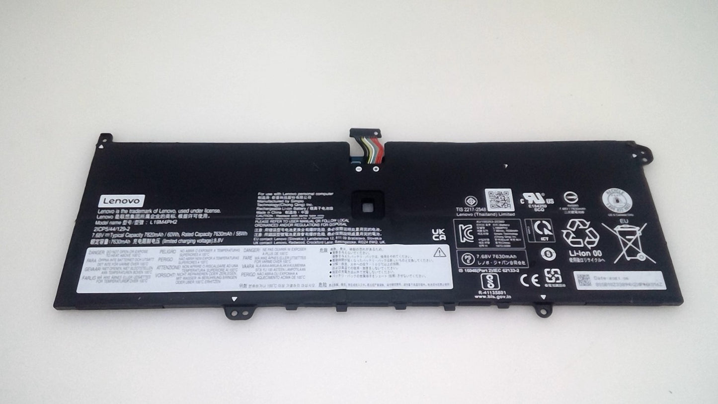 Genuine Laptop Battery L19M4PH2 L19C4PH2 7.68V 60Wh For Lenovo YOGA 9-14ITL5