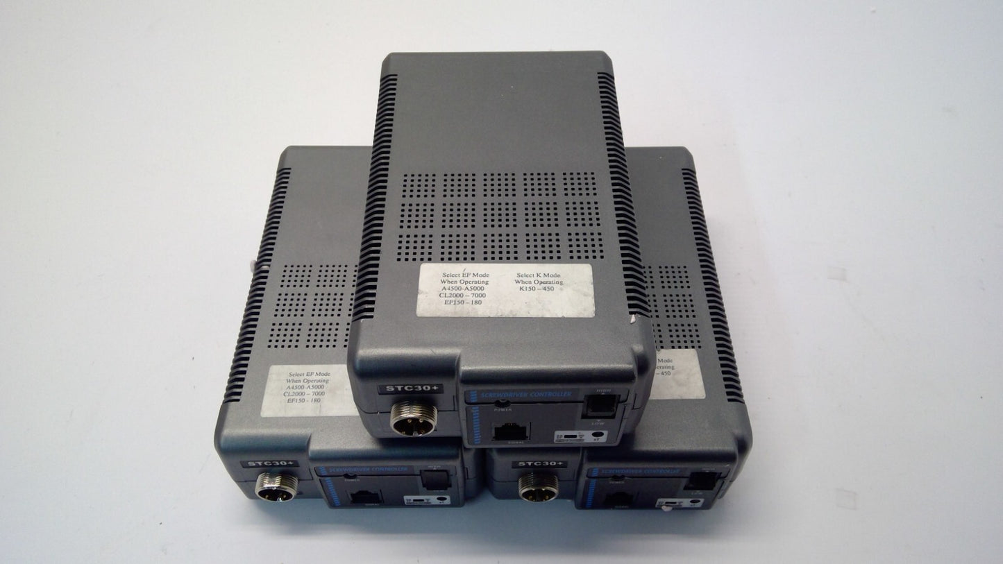 Lot of 3 Mountz Inc. STC30+ Screwdriver Controller 4.3V 95W 2.5A Output