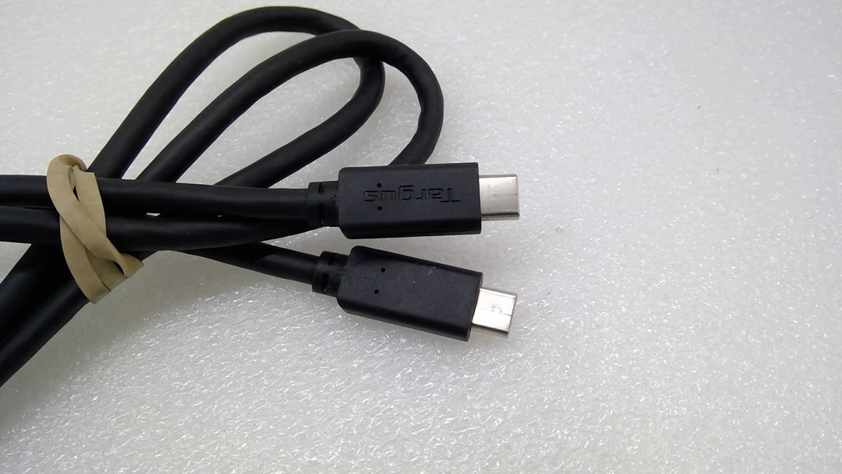 Lot of 5 USB-C to USB-C Charging Cables Black Used Tested