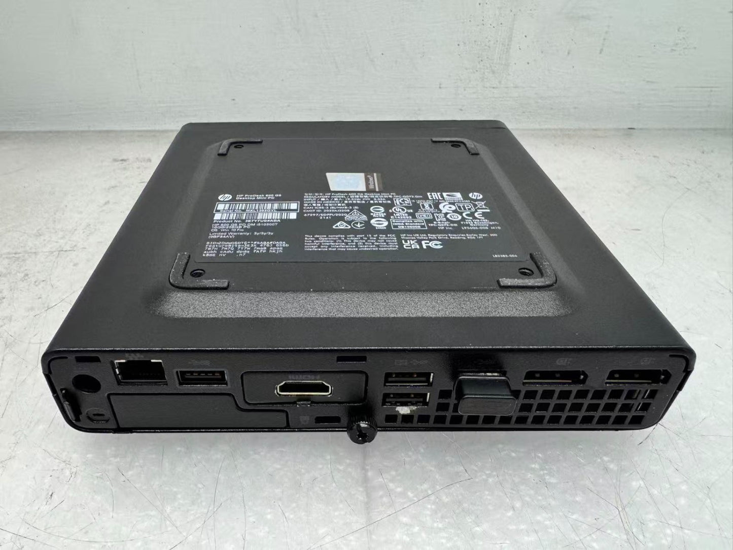 HP EliteDesk 600 G6 Mini Desktop i5-10500T@2.3GHz 16G DDR4 256G SSD WiFi *READ*