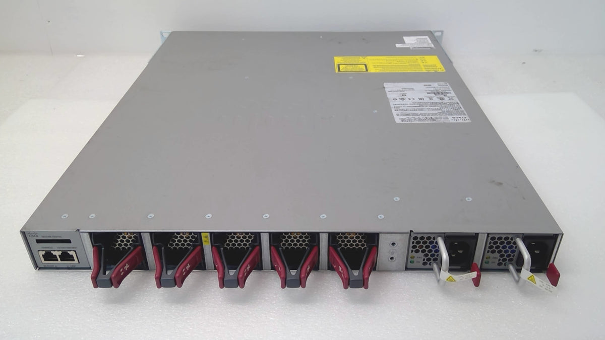Cisco WS-C4500X-16SFP+ 16 Port Gigabit Ethernet Swith Dual PSU *Read*