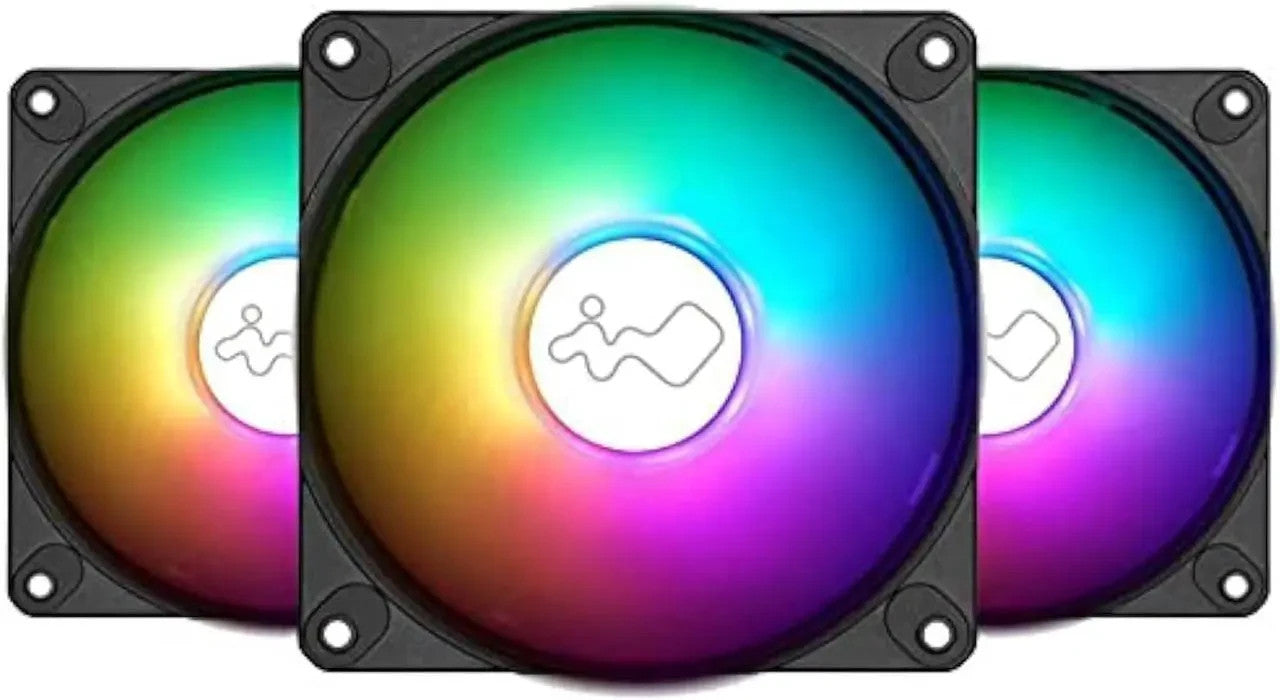 InWin Luna AL120   triple pack ARGB LED FaN IW-FN-AL120-3PK