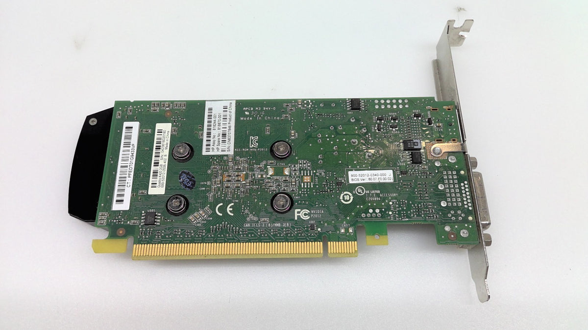 HP Nvidia Quadro K420 2GB DDR3 Graphics Video Card HIGH PROFILE 818244-001