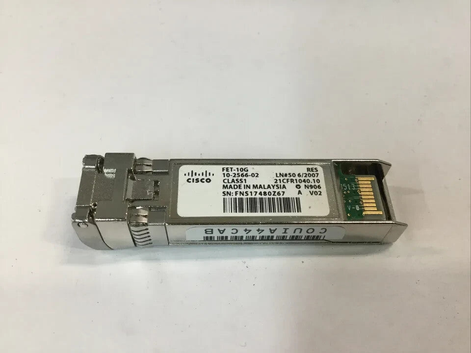 *Lot of 10*  Cisco 10GB SFP+ Transceiver FET-10G