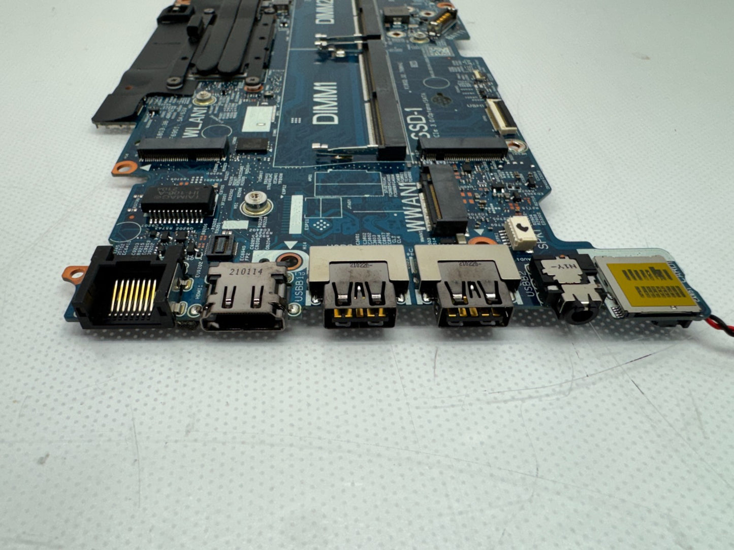 Dell Precision 3560 Motherboard Intel i7-1185G7@ 3.0GHz Nvidia T500-2GB 07DKR0