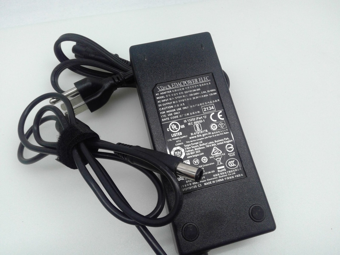 Edac AC Adapter Power Supply 20.5V 5.85A For Targus Docking Station EA11013M-205