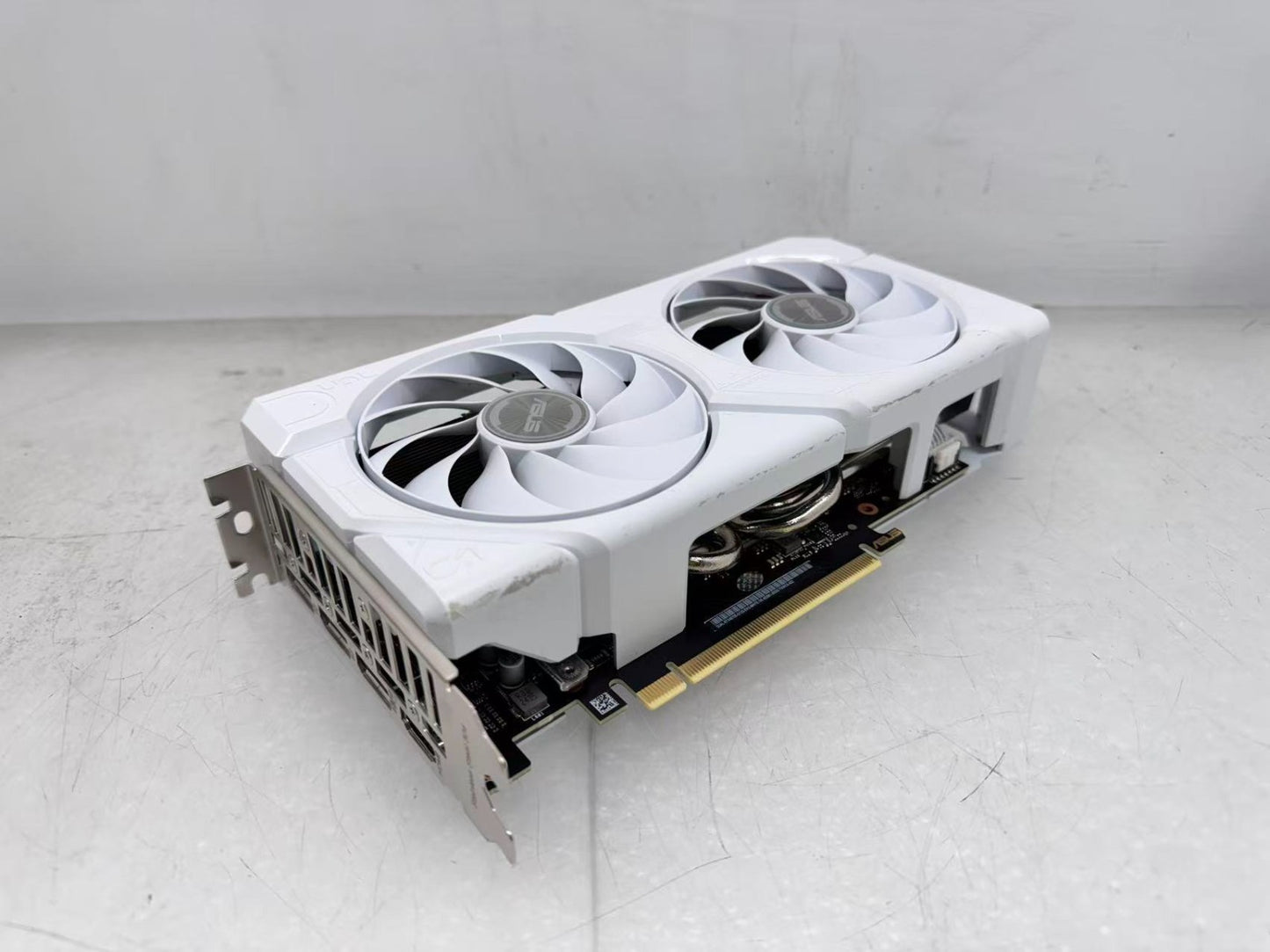 ASUS DUAL RTX 4070 Super 12G OC EVO GDDR6X Graphics DUAL-RTX4070S-O12G-EVO-White