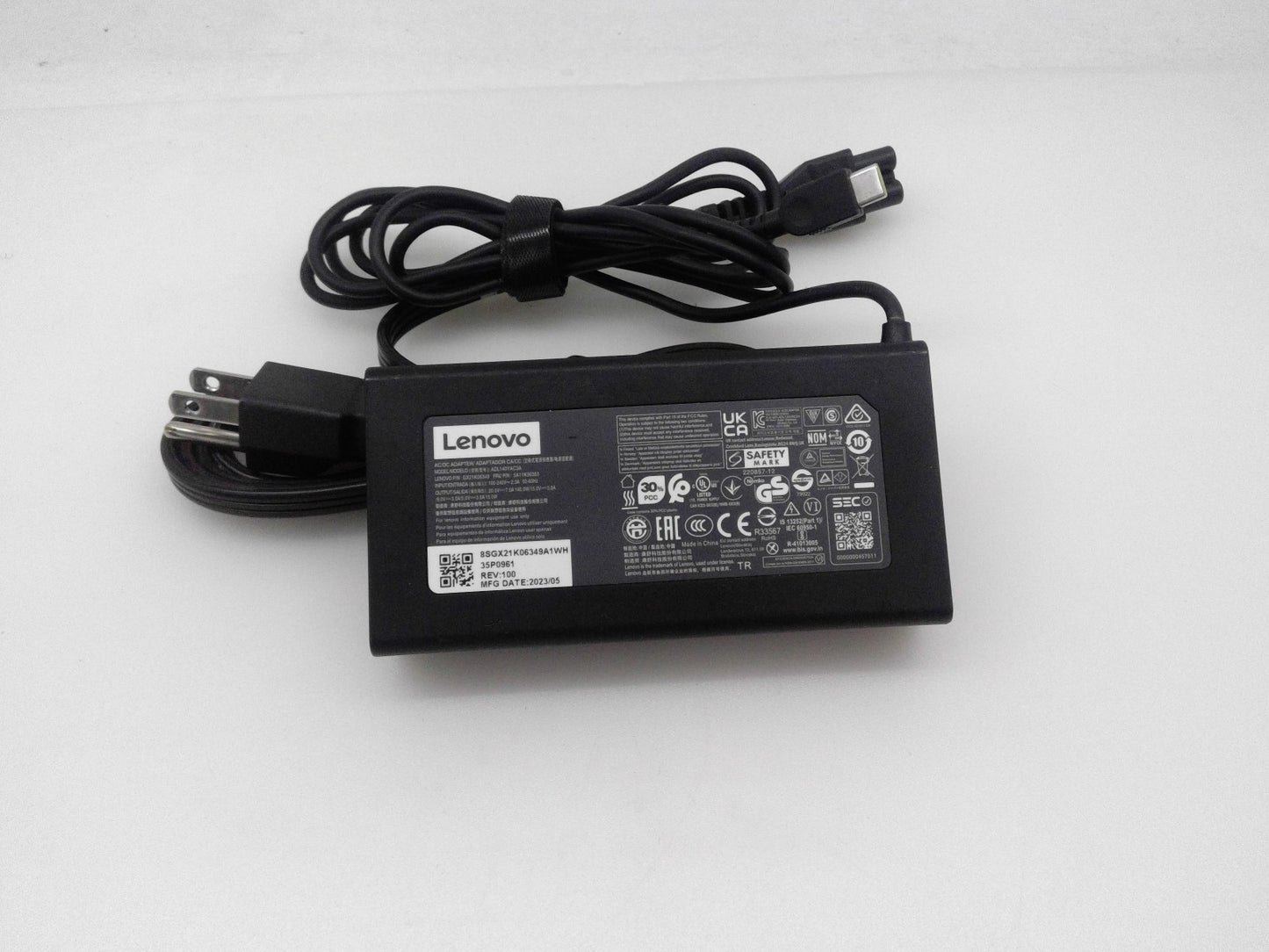 Genuine Lenovo 20V 7A 140W AC Adapter ADL140YDC3A / ADL140YAC3A USB-C Charger