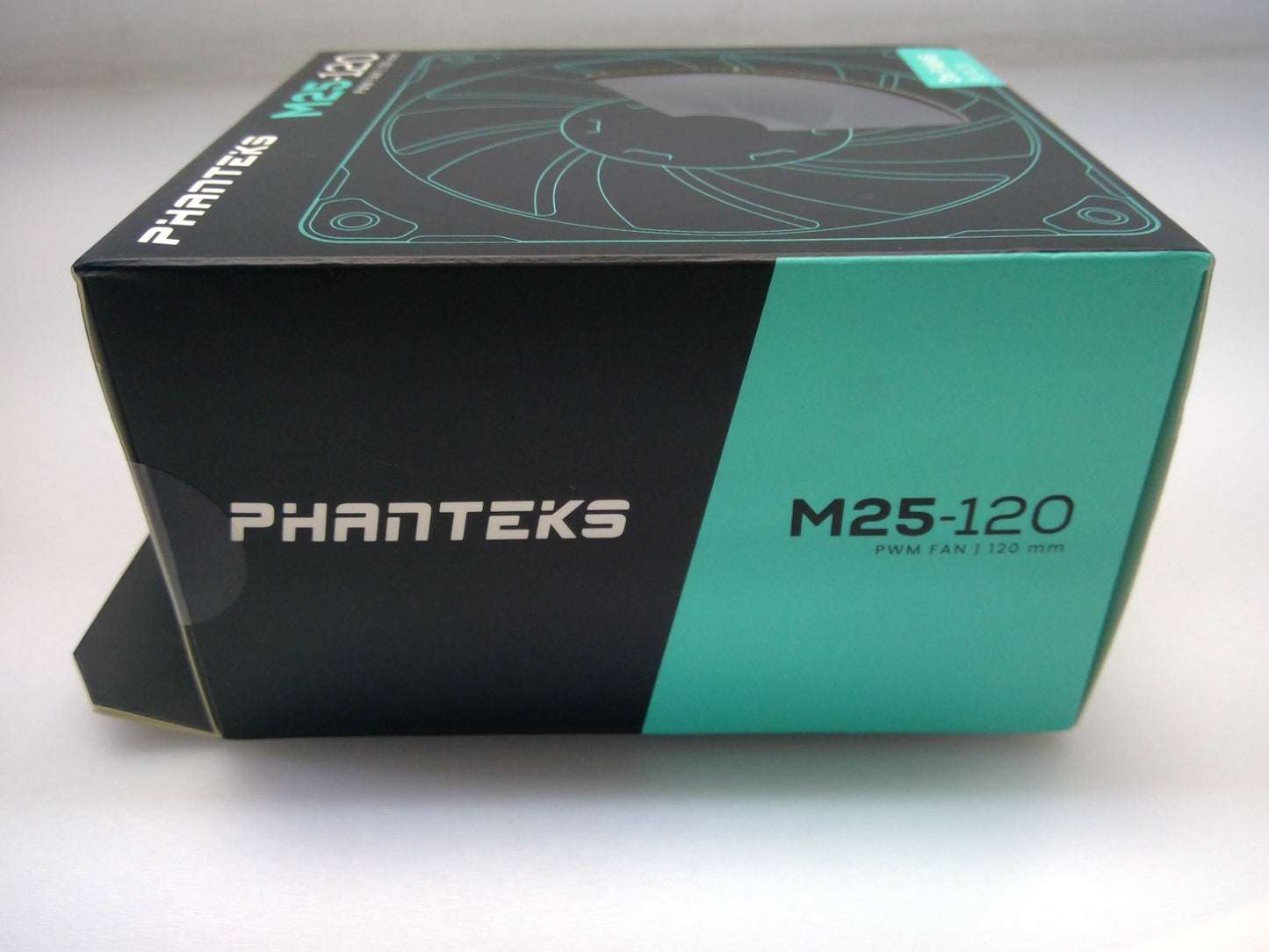 Phanteks M25-120 PWM FAN Triple Pack, 3x 120mm ARGB High Performance Black
