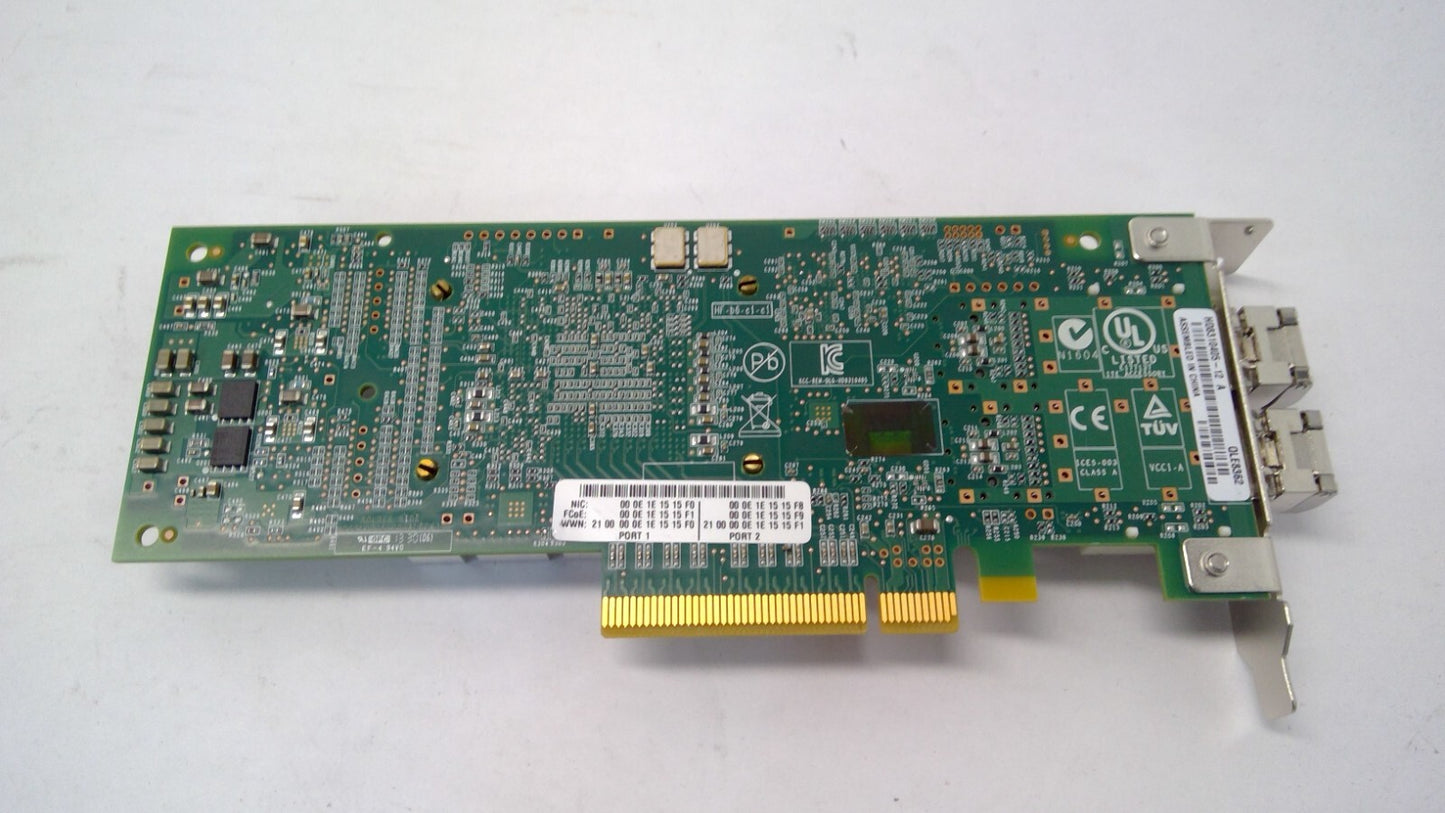 10GB SFP+ Dual Port QLE8362 QLogic NIC PCIe 3.0 x8 Ethernet Adapter w/2 SFP