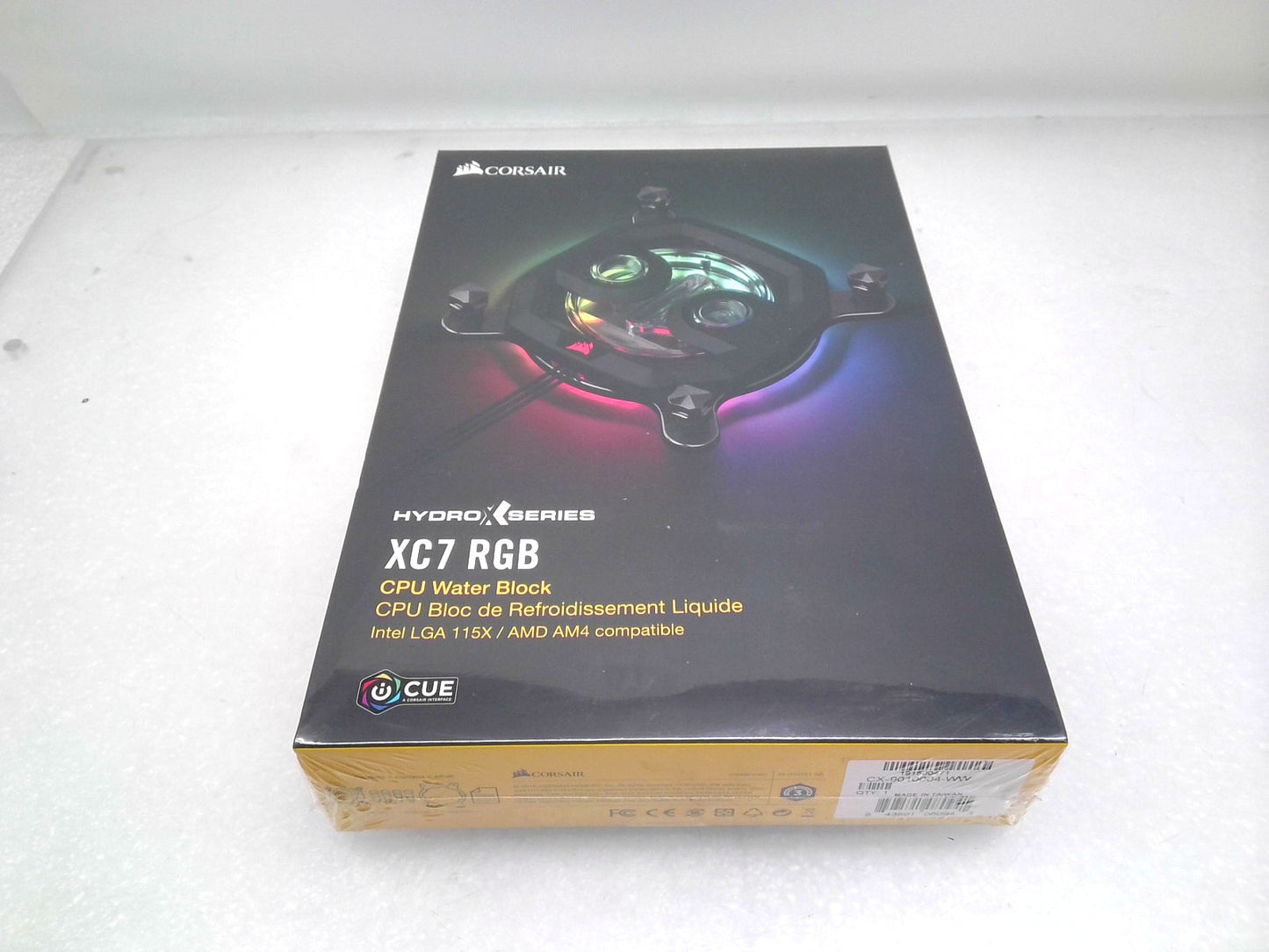 Corsair Hydro X Series Black XC7 RGB CPU Water Block Intel LGA 115X