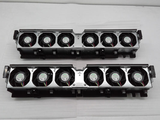 Lot OF 2 Nidec Ultraflo V60E12BS10M3-07A02 ( 6 Fans on each row) 2 Rows