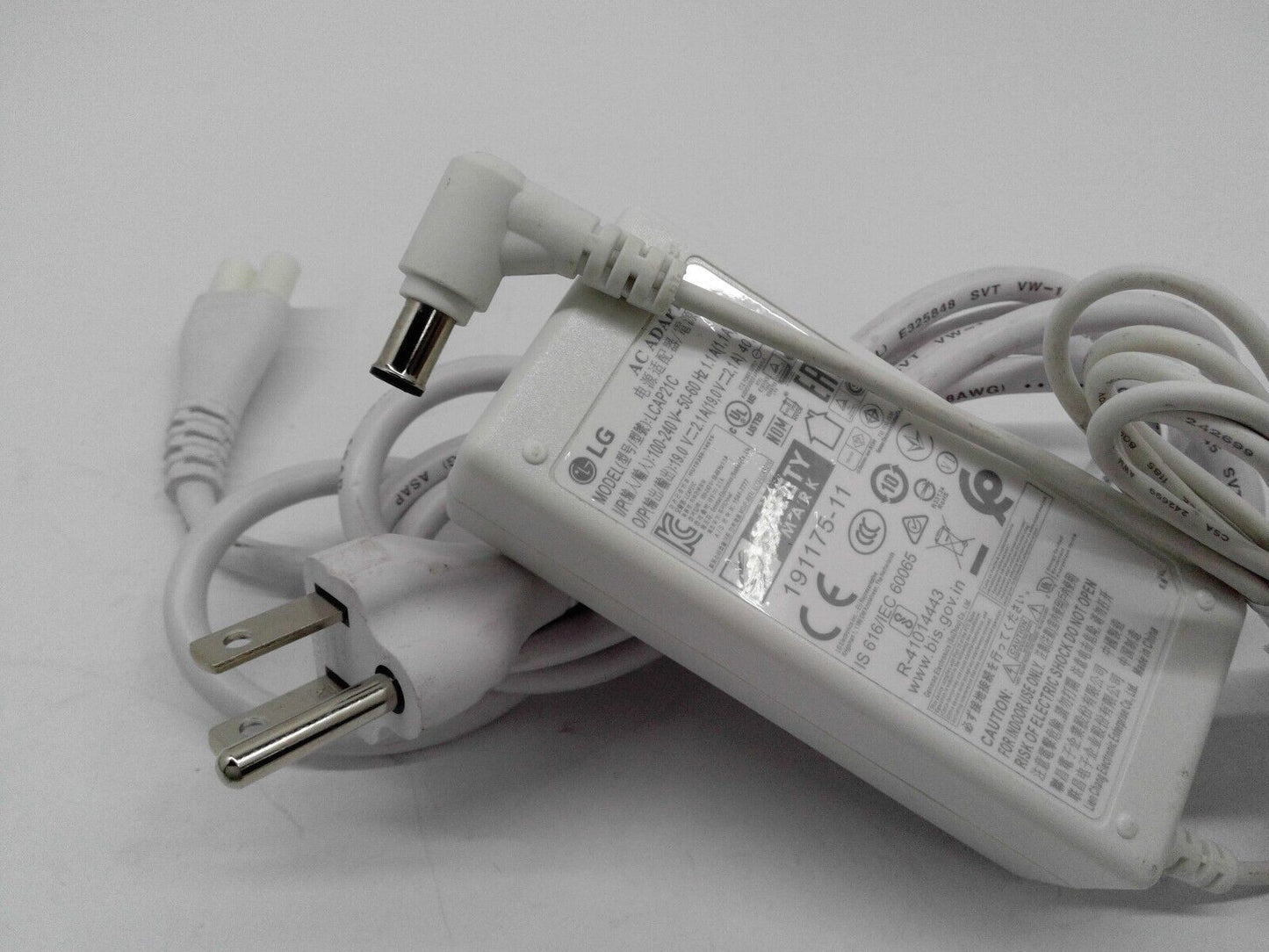 Original OEM LG 34WK500 Monitor LCAP21C 19V 2.1A 40W AC Adapter Cord/Charger
