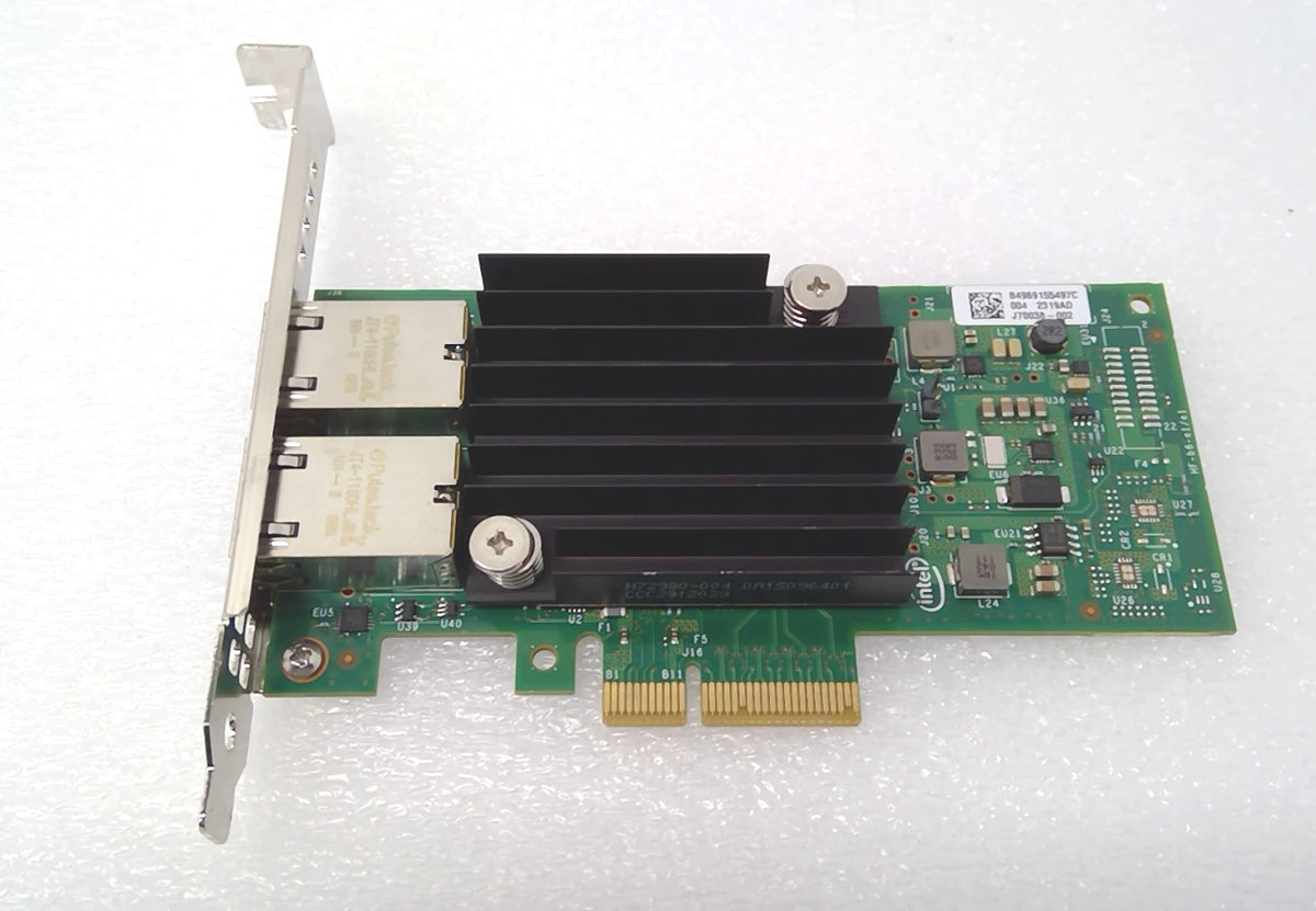 Genuine Dell C4D5P Intel X550-T2 Dual Port 10Gb RJ45 Network Adapter card 0C4D5P