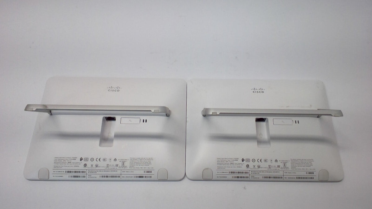 X2 Cisco TelePresence Touch 10 Control Unit TTC5-09 PoE 10.1" Touchscreen Displa