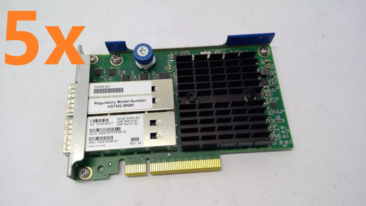 (5x) HP InfiniBand FDR 10GB/40GB 544+FLR QSFP 764285-B21 764618-001 764737-001