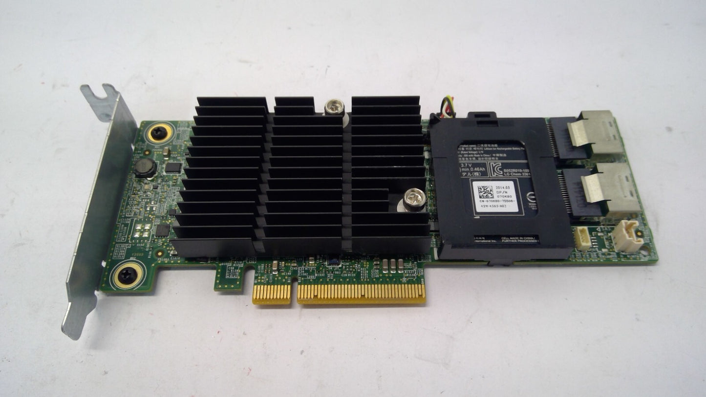 Dell PERC H710P 1GB Cache 2x Internal SAS Low Profile Raid Card JJ8XD D0JMF