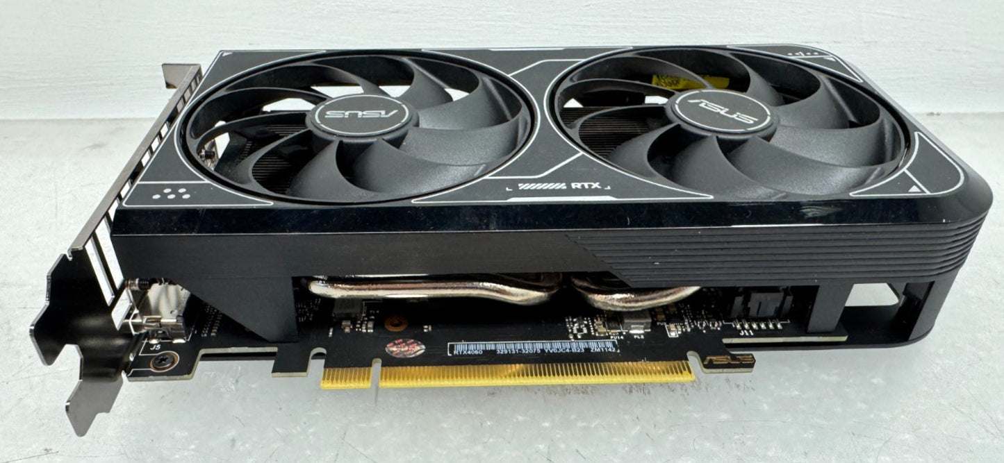 ASUS DUAL GeForce RTX 4060 8GB GDDR6 V2 OC Edition Graphics card