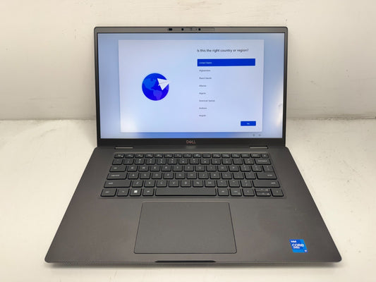Dell Latitude 7520 i7-1185G7@3.0GHz 16GB RAM 256GB SSD Win11 3840 x 2160 Black