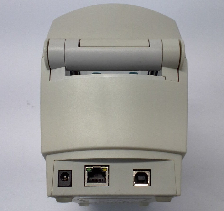 Zebra LP 2824 Plus Label Printer USB Ethernet 282P-201512-000 w/Cutter *Read*