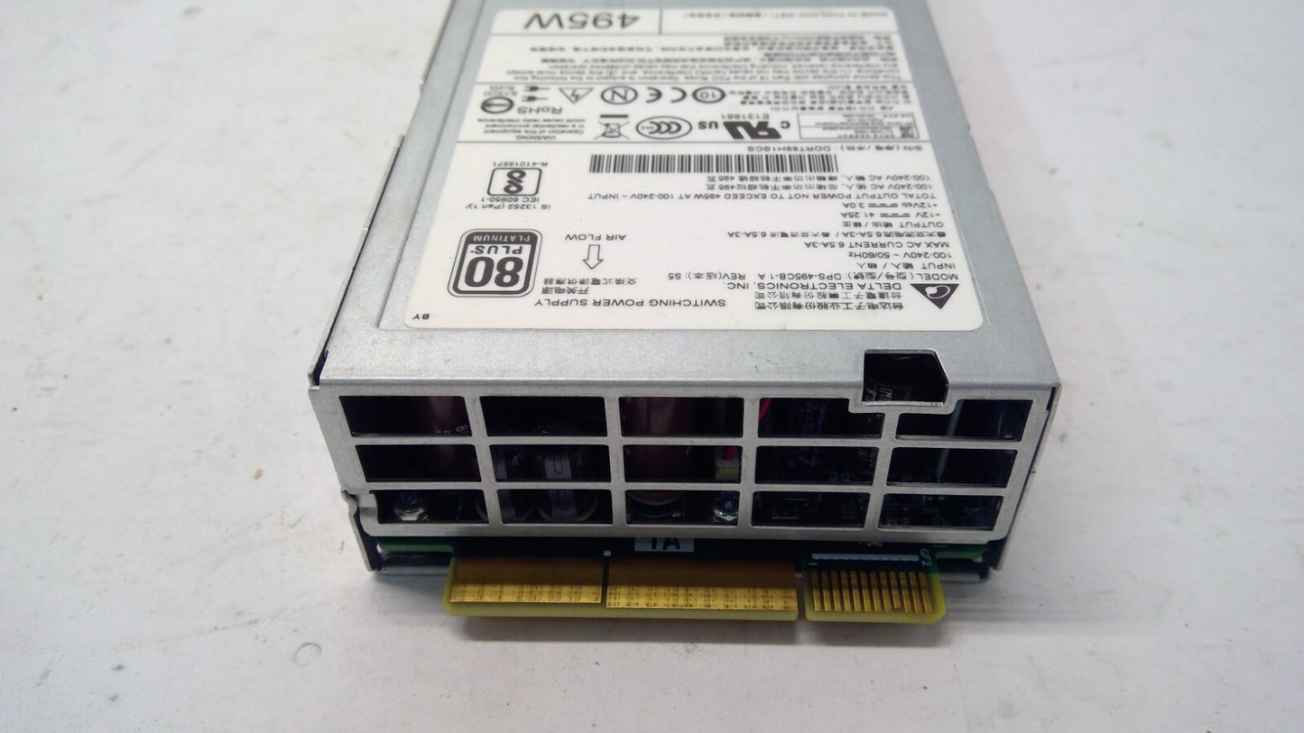 Arista PWR-500AC-R AC POWER SUPPLY FOR 7050X SWITCHES REAR-TO-FRONT 500 Watt