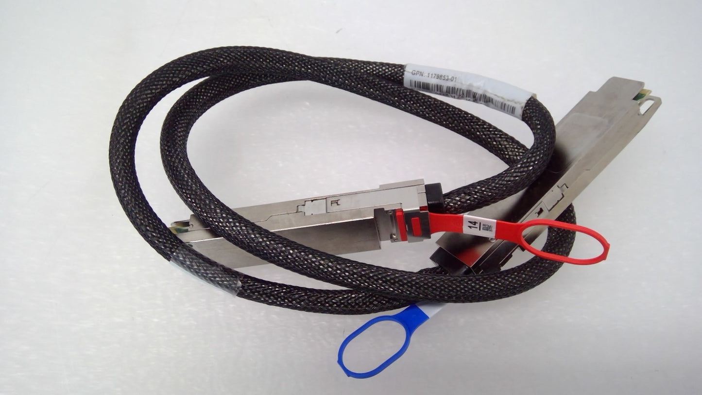 Amphenol NJPPER-G714-01 800G OSFP-112 DAC Cable 1.05m 30AWG Copper 1179853-01