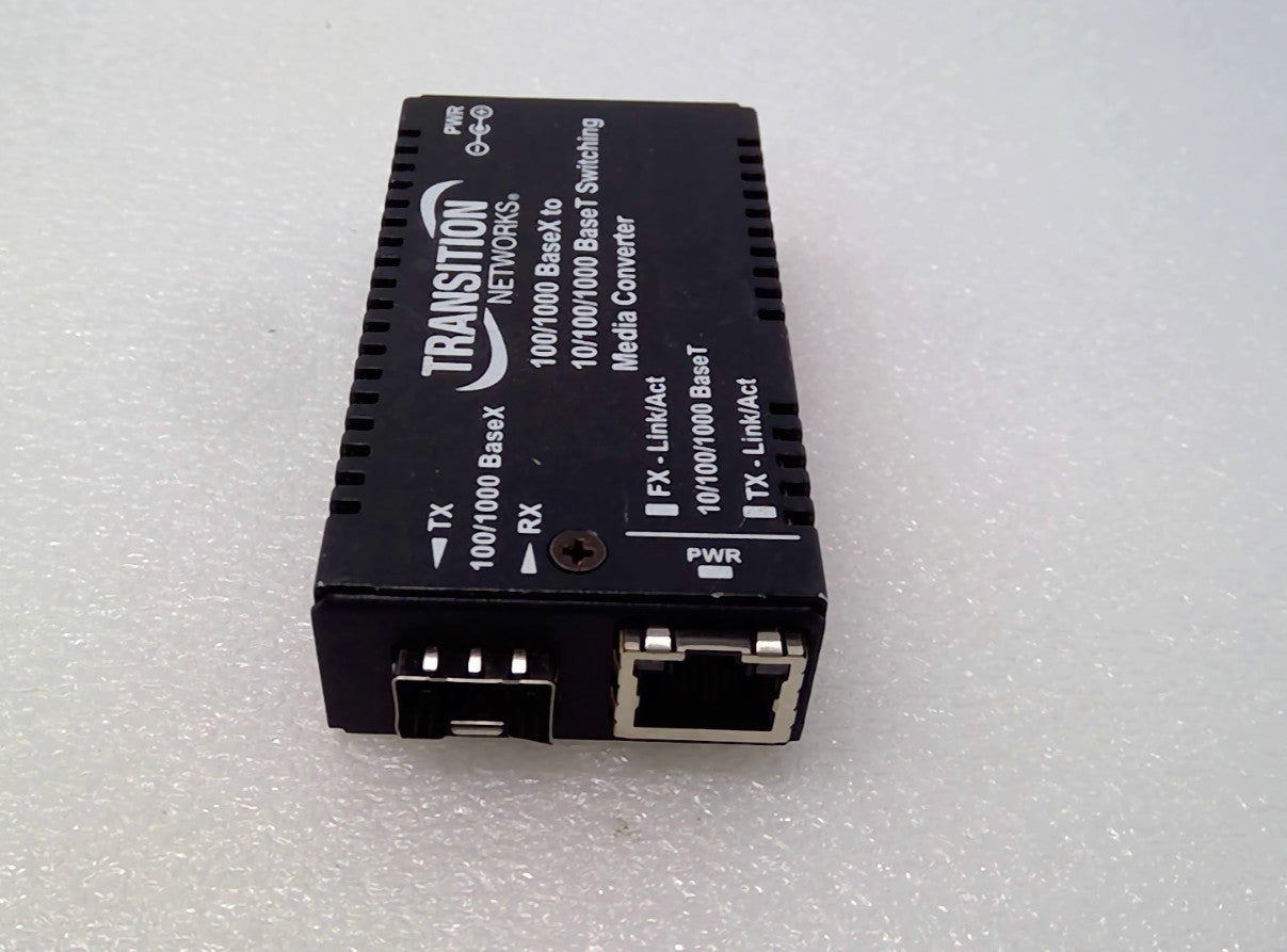 Transition M/GE-PSW-SFP-01 Mini Gigabit Media Converter RJ45 to SFP w/charger