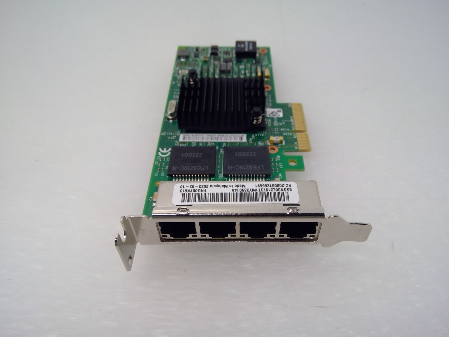 IBM Intel 00YK613 I350-T4 Quad-Port Gigabit PCIe x4 Network Adapter LP