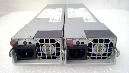 LOT OF 2 SuperMicro PWS-501P-1R 80 Plus Platinum 500W Redundant Power Supply