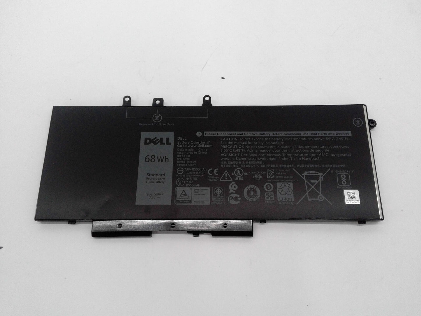 Genuine Dell Battery GJKNX Latitude 5280 5480 5580 5490 5491 5590 68Wh