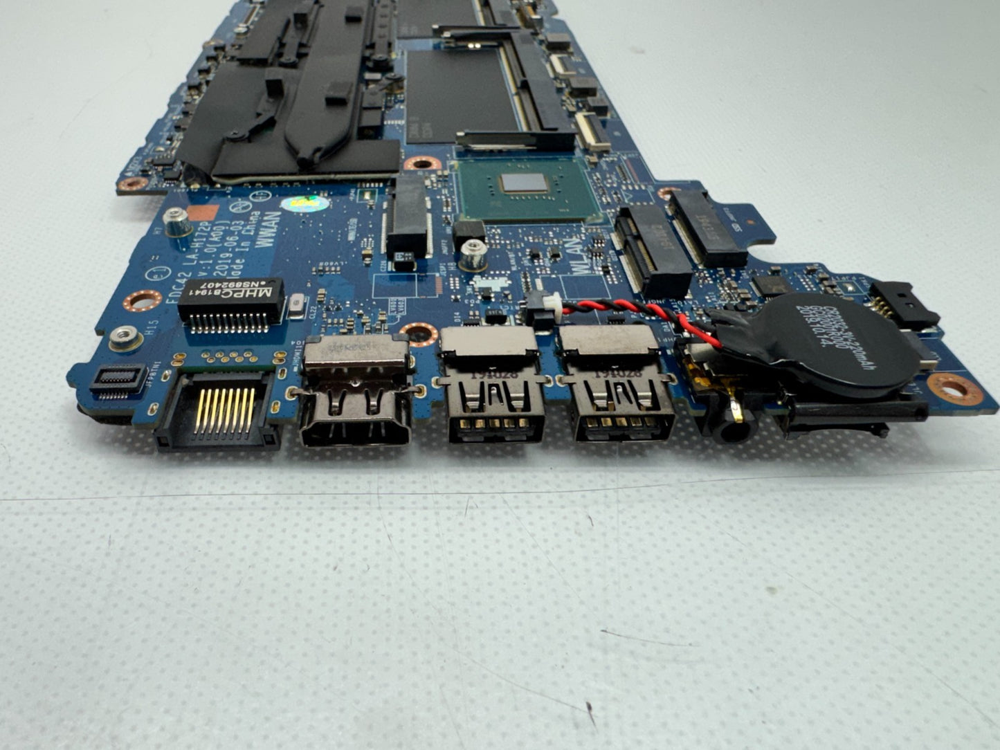 Dell Latitude 5401 Motherboard Intel i9-9850H@2.60GHz MX150 P/N 06YY9J