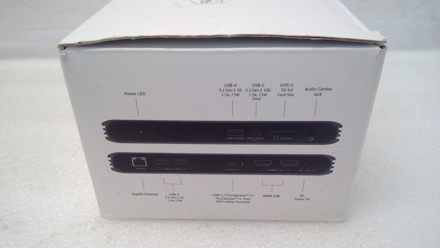 CalDigit USBCHDMIDOCK-US-AMZ Docking Station In Box w/ Power Supply