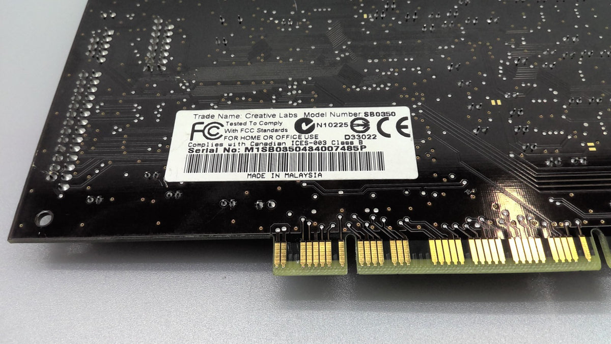 Creative Sound Blaster Audigy 2 ZS SB0350 PCI Sound Card