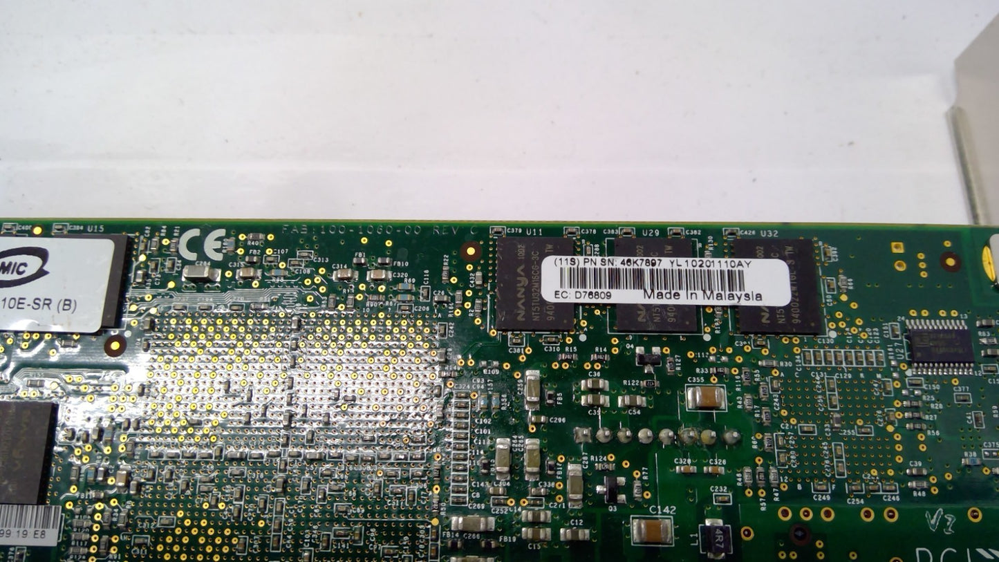 Chelsio Feature 46K7897 110-1077-30 D2 D76809  Height PCIe MIC 100-1060-00