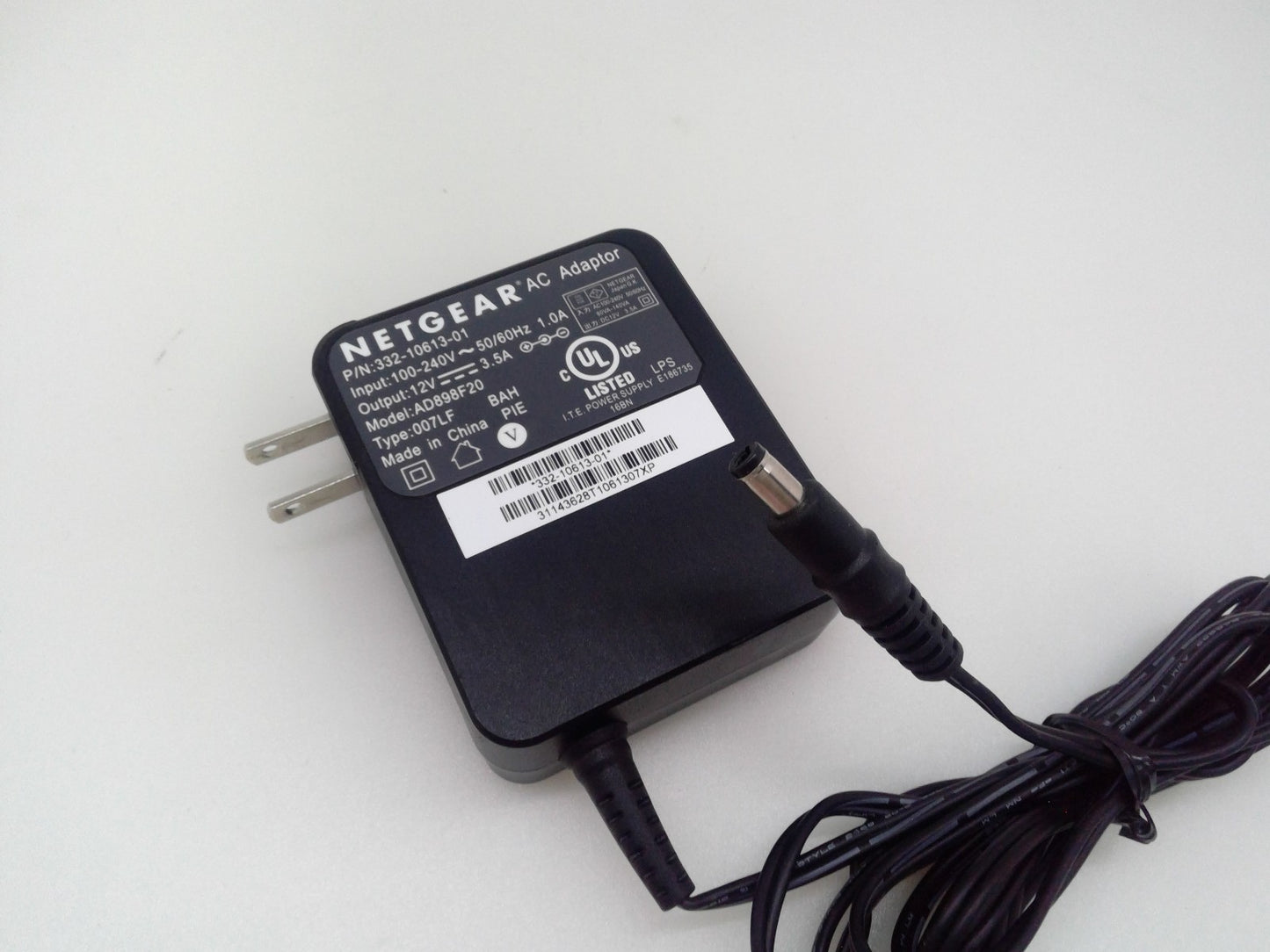 Genuine Netgear Router AD898F20 US AC Adapter 12V 3.5A Power Supply 332-10613-01