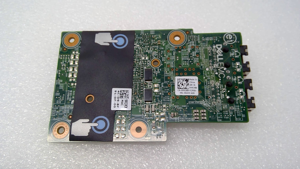 Dell 0KWJGX 09R3XX Broadcom 5720 2-Port 1Gb RJ45 LOM Mezzanine Card PowerEdge