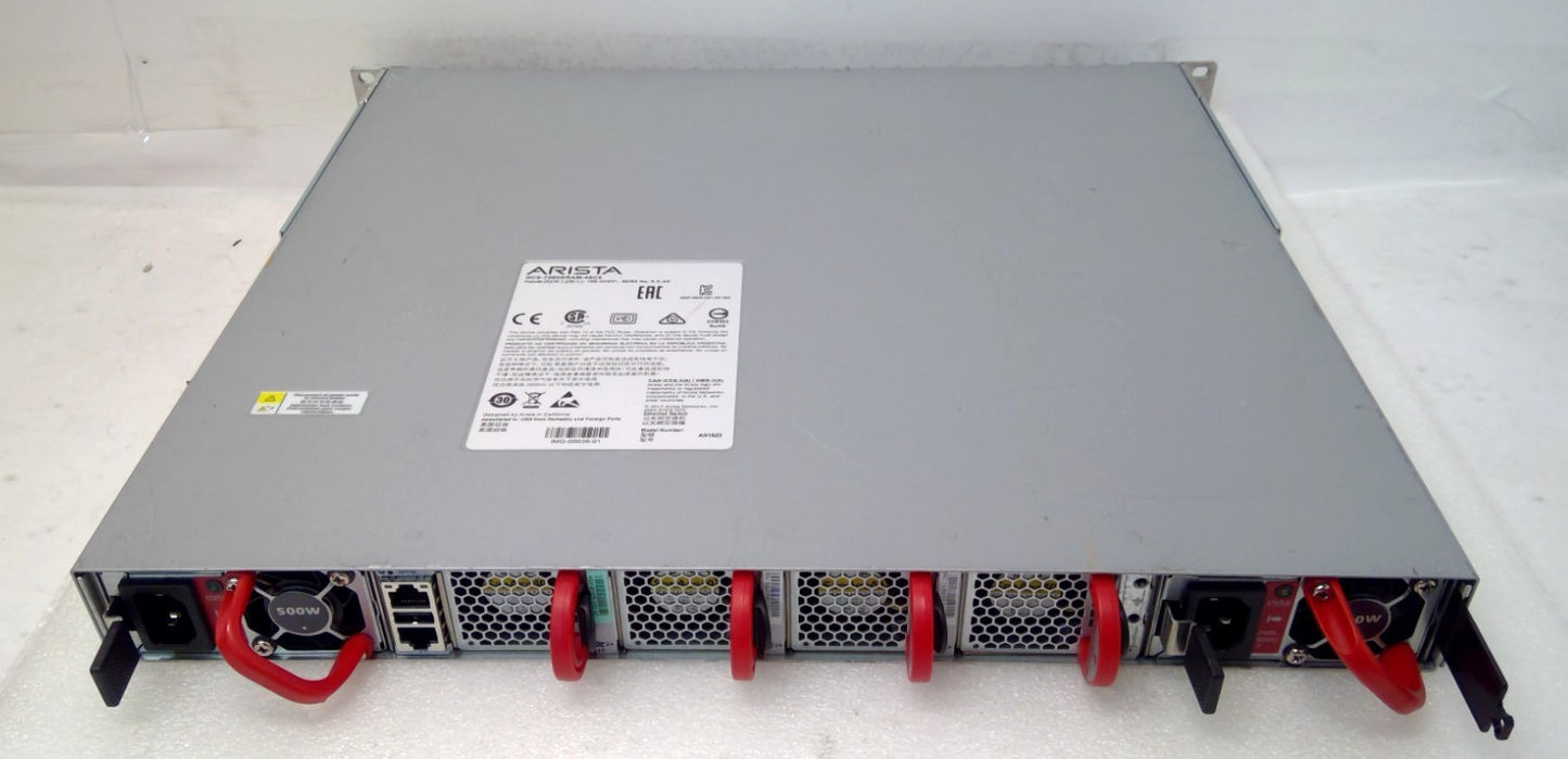 Arista 7280R Series DCS-7280SRAM-48C6-F 48x10G SFP+ 6x100G QSFP Switch