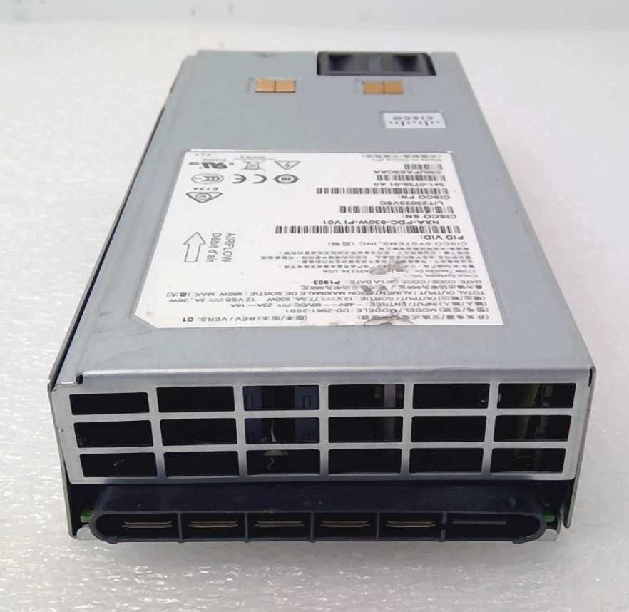 Cisco NXA-PDC-930W-PI Nexus 9k 930W DC Power Supply Port-Side Intake PSU