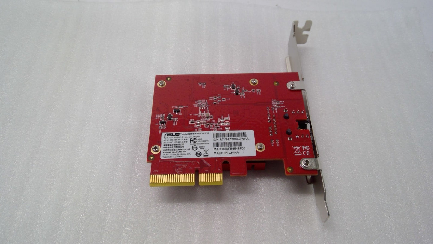 ASUS XG-C100C V2  10G Gigabyte Network Adapter PCI-e