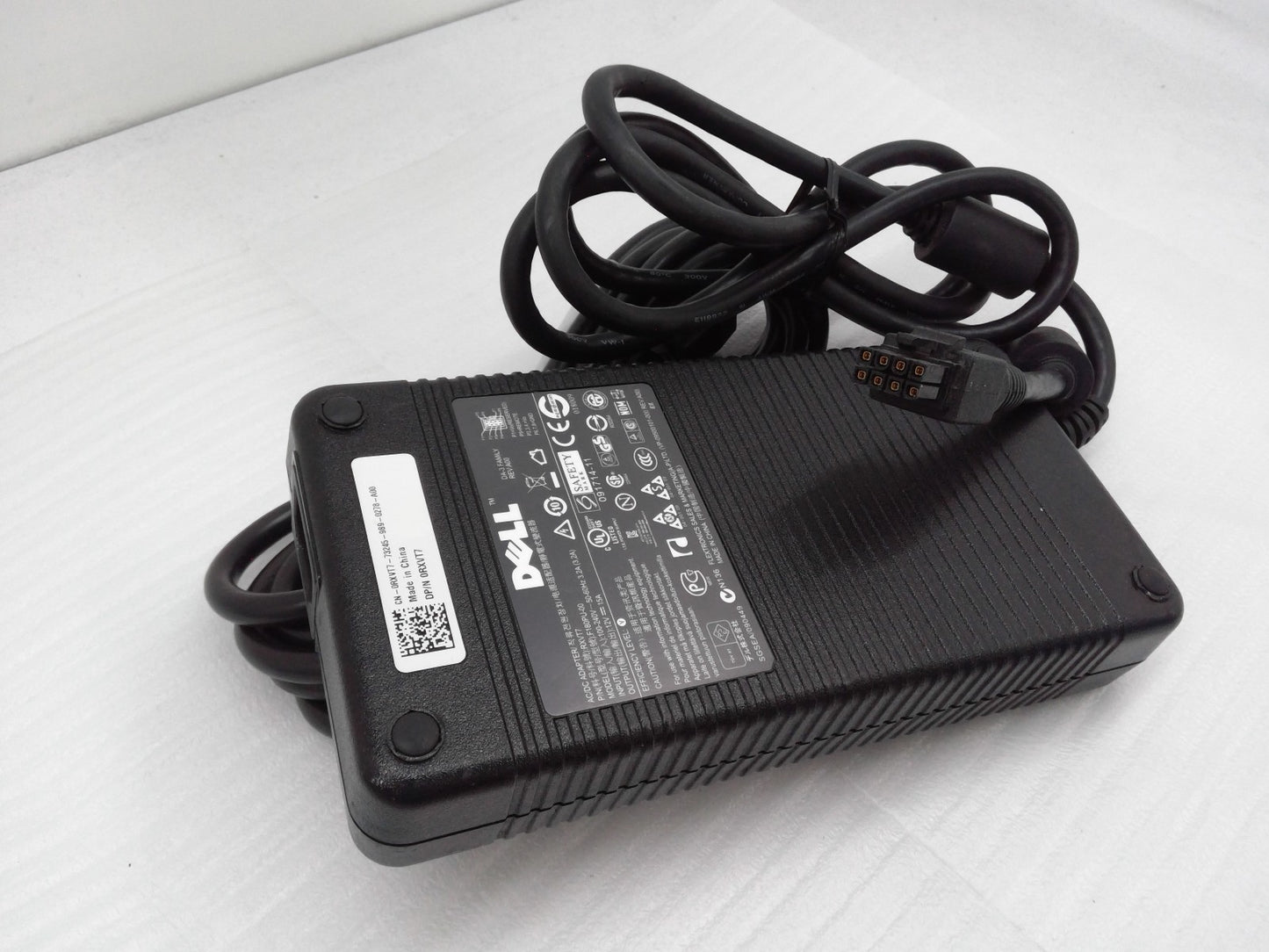 Genuine Dell F180PU-00 AC Adapter 12V 15V DA-3 Series 180W 8 Pin w/Cord  RXVT7